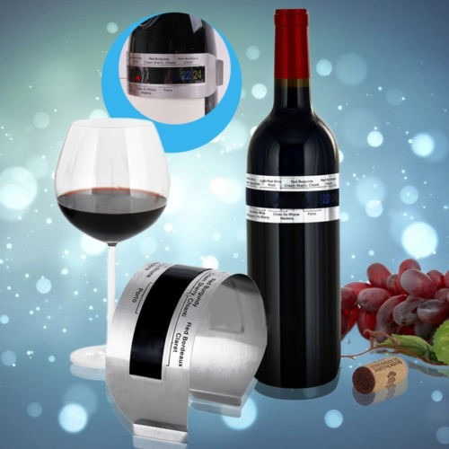 Vino - Termómetro Digital Electrónico Para Botellas De Vino