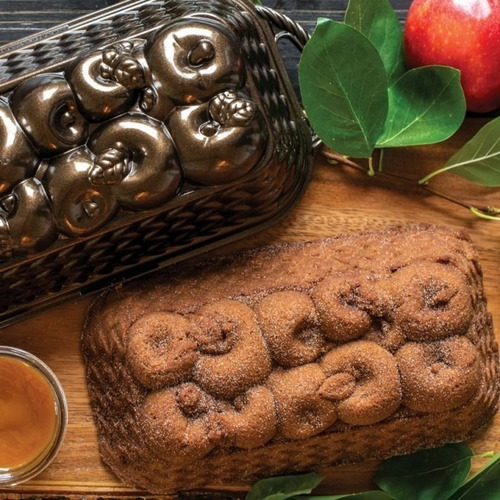 Molde Apple Basket Loaf Nordic Ware Color Bronce