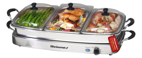 Elite Platinum Ewm9933 Maximatic 25 Quart 3 Bandeja Servidor