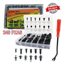 Comprar Juego De 240 Clips Automóviles Remaches De Empuje Tornillo