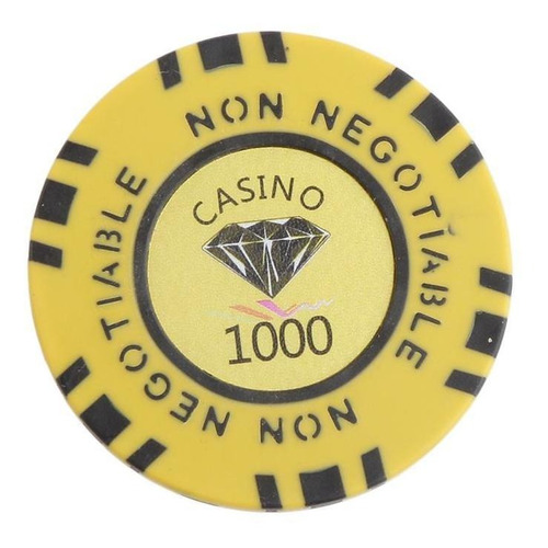  45mm No Negociables Fichas De Casino Arcilla 1.000