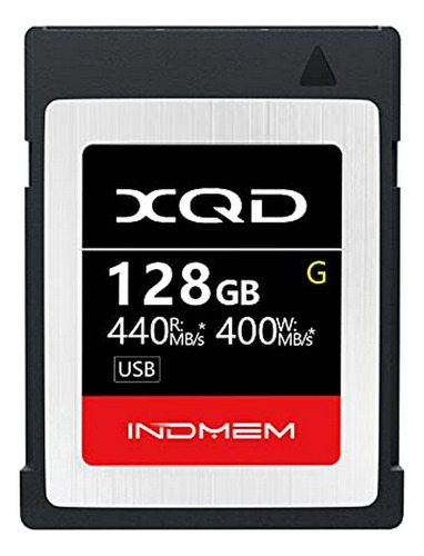 Batería De Cámara Xqd 128gb Memory Card, 5x Tough Mlc Xqd Fl