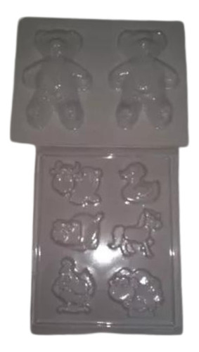 Moldes De Plastico Para Velas Jabones Chocolate,resina