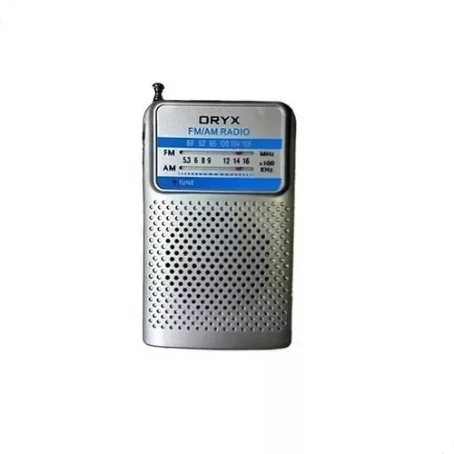 Radio Parlante Portatil Portable De Pilas Con Am Fm