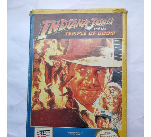 Indiana Jones And The Temple Of Doom Nintendo Nes (Usado)