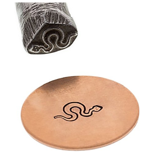 Serpiente Animal Diseño Sello Bisuteria Estampacion Marcado