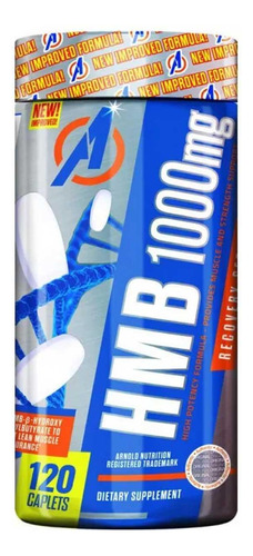 Suplemento Hmb 1000mg Com 120 Tabletes Arnold Nutrition
