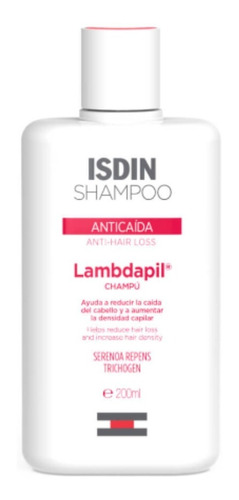 Shampoo Isdin Lambdapil Anticaida Botella De 200ml