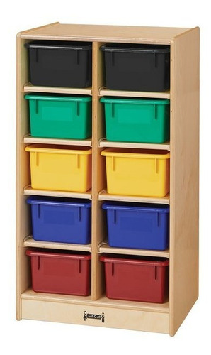 Jonti-craft Mueble Organizador Niños Montesori 10espacios