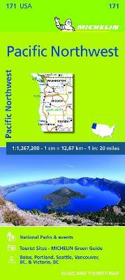 Libro Michelin Usa Pacific Northwest Map 171 - Michelin
