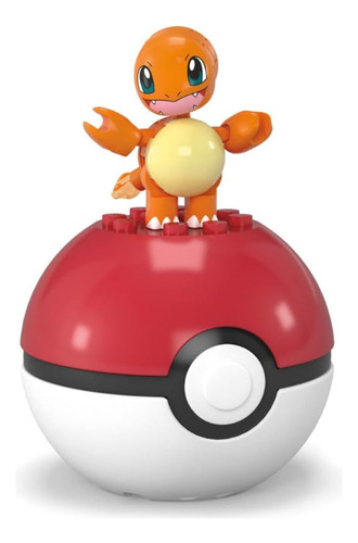 Mega Construx Pokémon Pokebola Varios Modelos Elegir 16 Charmander