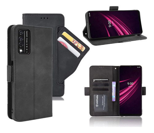 Funda Tipo Billetera Para T-mobile Revvl V+ 5g Funda Para Ta