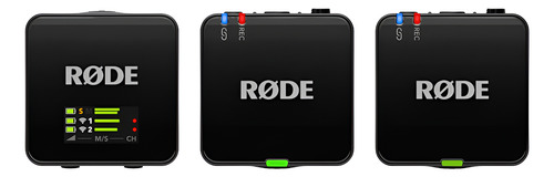 Sistema De Micrófonos Inalámbricos Rode Wireless Go 3 Negro