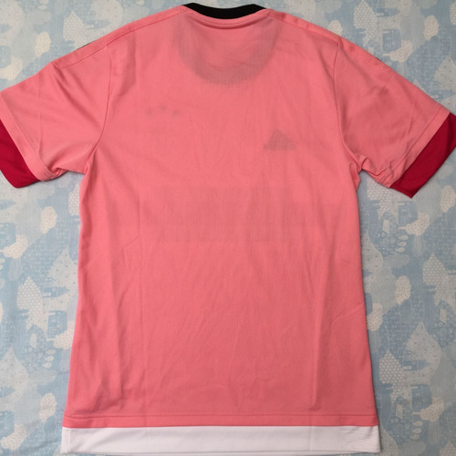 S12846 Camisa adidas Juventus Away 15/16 P Rosa Fn1608