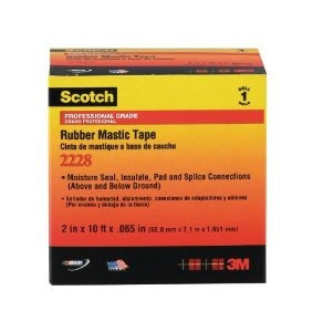 3m Company 2228 Caucho Masilla Cinta 1 X 10-pulgadas