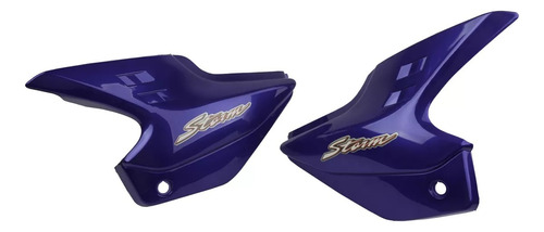 Cachas Laterales Bajo Asiento P/ Honda Storm 125 Juego 