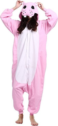 Disfraz Pijama Kigurumi De Hipopotamo Damas Unisex Adultos 