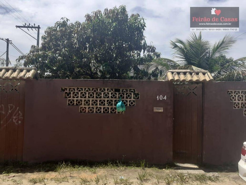 Casa Com 3 Dormitórios À Venda, 80 M² Por R$ 180.000,00 - Samburá - Cabo Frio/rj - Ca0231