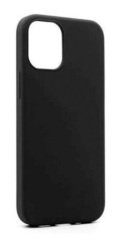 Carcasa Para iPhone 12 Mini Silicona Negra Mobilehut