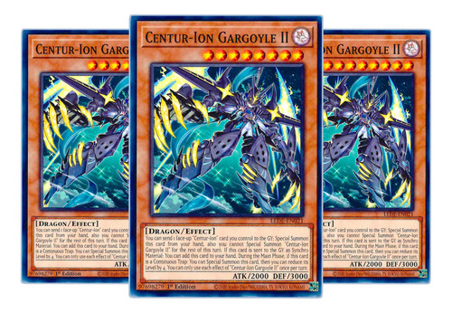 Yugi-oh! Centur-ion Gargoyle Ii Lede-en021 Comun