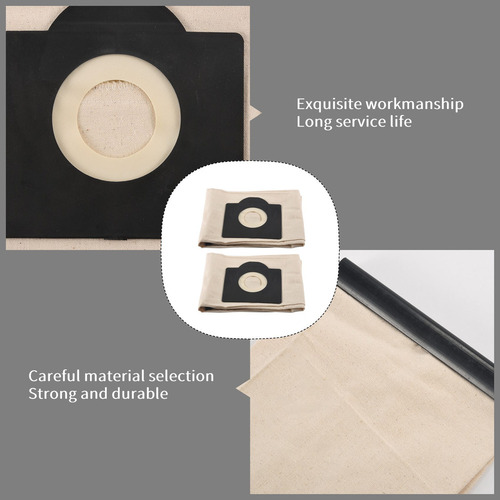 2 Bolsas De Filtro Lavables Para Wd3 Premium Wd3200 Se