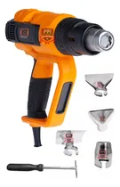 Comprar Pistola Calor 2000w Regulable 50-600° 4 Boquillas Lusqtoff