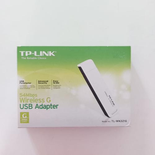 Tp Link Tl-wn321g Placa De Red Wifi Usb (Usado)