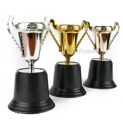 45 Juegos De 3 Trofeos Copa Chicas  Plata Bronce Oro M61