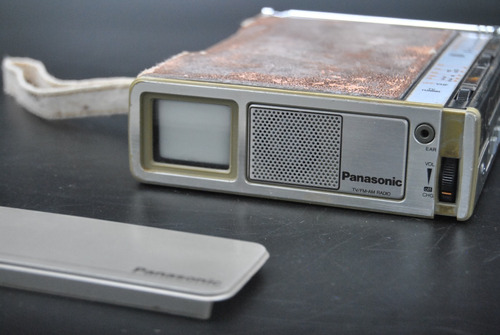 Antigua Mini Rara Radio Tv Panasonic Vintage Colección