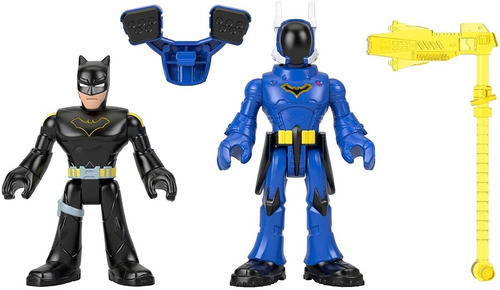 Dc Comics  Pack Batman & Rookie Fisher Price Mattel