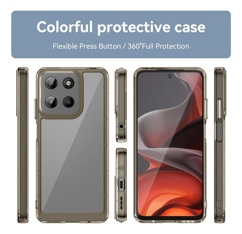 Funda De Acrílico Y Tpu Para Motorola Moto E15 Para Motorola