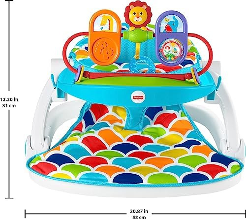 Silla Portátil Ideal Para Bebé Fisher-price, Segura Y Cómoda