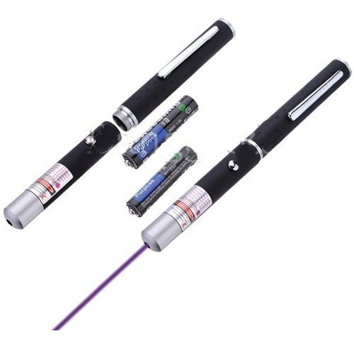 Caneta Pointer Laser Violeta Azul Purpura 5mw 405 Nm