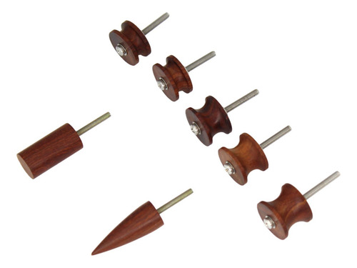 Puntas Para Bruñidor De Cuero Juego De Cabezales Para Pulir