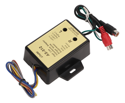 Convertidor De Altavoz, Línea De 2 Canales, Adaptador De Alt