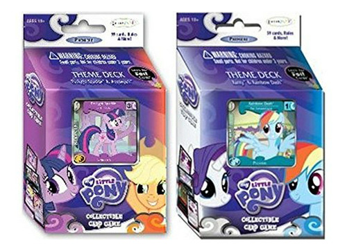 Twilight Sparkle Y Rainbow Dash Mlp Temático Cubierta Bundle