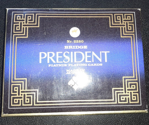 Juego De Cartas Marca President Imp Austria.oferta 