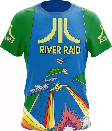 Camiseta Camisa Geek Game Jogo River Raid Atari