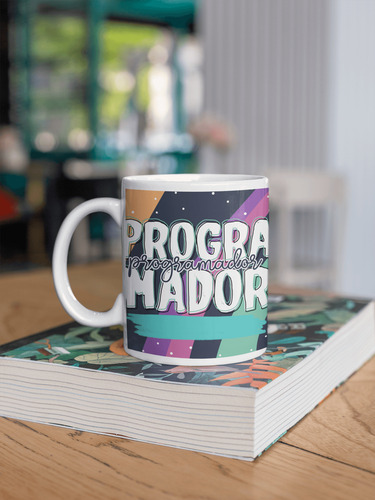 Caneca De Porcelana Personalizada Profissão Programadora