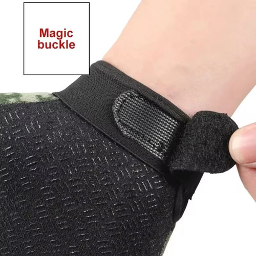 Guantes Sin Dedos Para Motocicleta, Ciclismo, Escalada, Gym