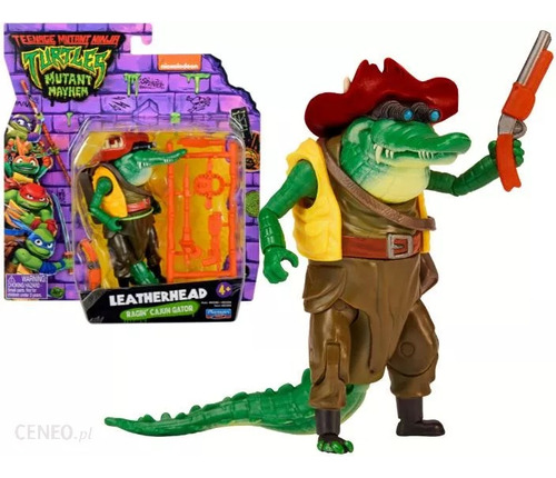 Playmates Figura Leatherhead Pelicula Tortugas Ninja