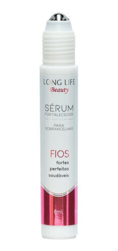 Imagem 4 de 4 de Sérum Fortalecedor De Sobrancelhas Finas 8ml Long Life