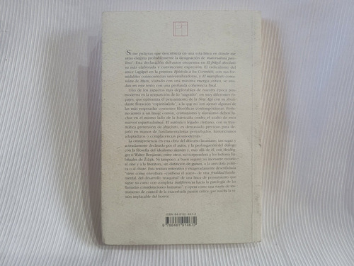 Imagen 3 de 8 de El Fragil Absoluto Slavoj Zizek Editorial Pre - Textos