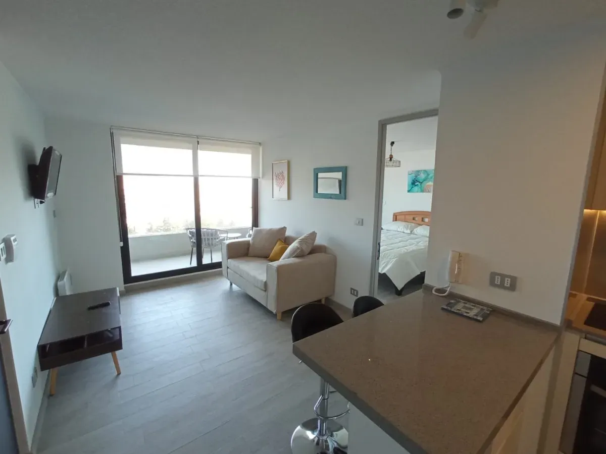 Imagen 2 de 10 de Arriendo Depto Edificio Eco Costa, Concón | Piso 13 - 1b1d1e