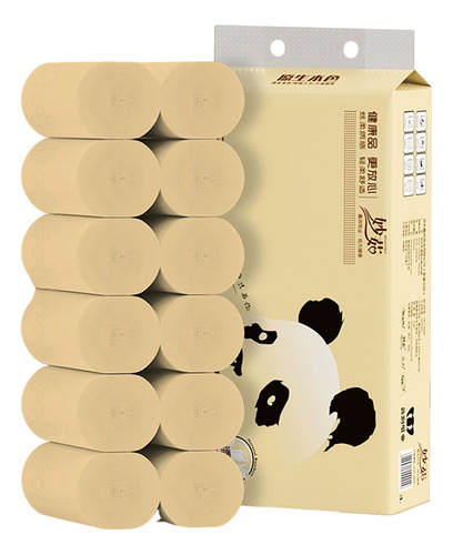 Papel Higiénico De Pulpa De Bambú Enrollado: Grueso, Afable,