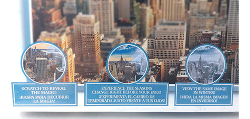 Rompecabezas 4d Puzzle Manhattan Raspa Y Cambia 500 Pz