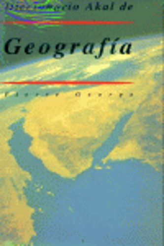 Libro Diccionario Akal De Geografía