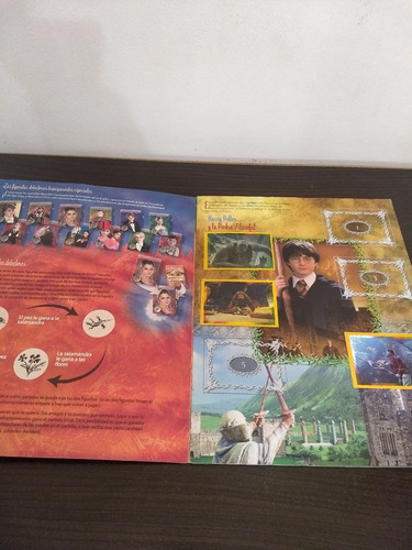 Album Harry Potter El Caliz De Fuego Con 86 Figuritas (Usado)