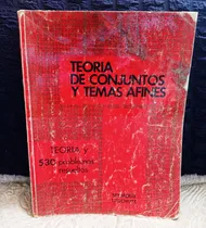 Comprar Teoria De Conjuntos Y Temas Afines - 530 Problemas Res...