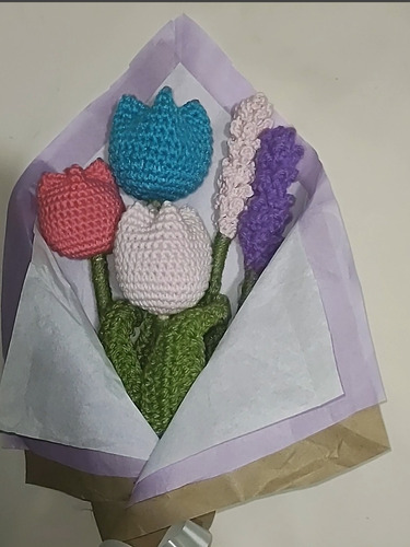 Flores Tejidas A Crochet 
